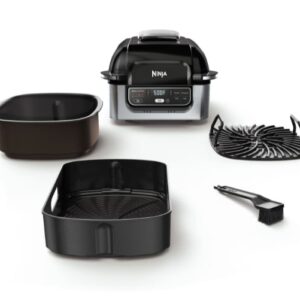 Ninja Foodi LG450 Smart 5-in-1 Indoor Grill and Smart Cook System with Smart Thermometer (New)